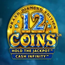 12 Coins Grand Diamond Edition online game logo by Wazdan on crownplays.eu