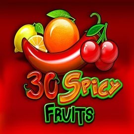 30 Spicy Fruits casino game by Amusnet Interactive – featured logo at CrownPlay Casino