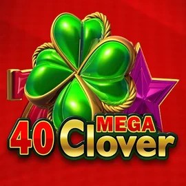 40 Mega Clover online game logo by Amusnet Interactive on crownplays.eu