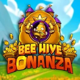 Bee Hive Bonanza slot logo by NetEnt at CrownPlay Casino