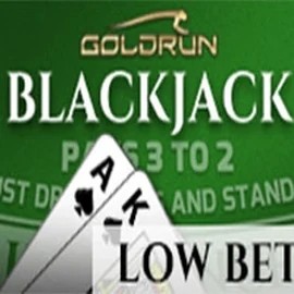 Blackjack Low Bets slot logo by Holland Power Gaming at CrownPlay Casino