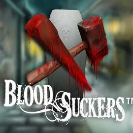 Slots logo of Blood Suckers from NetEnt at CrownPlay Casino