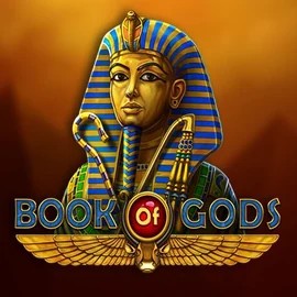 Book of Gods by BF Games, showcased at crownplays.eu – game logo