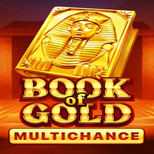 Official Slots logo: Book of Gold Multichance by Playson at CrownPlay Casino
