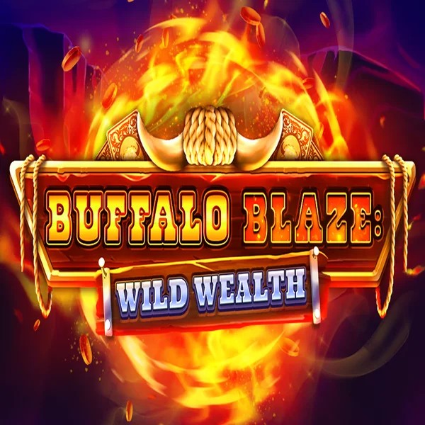 Buffalo Blaze Wild Wealth logo by OctoPlay CrownPlay Casino