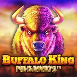 Buffalo King Megaways online game logo by Pragmatic Play on crownplays.eu