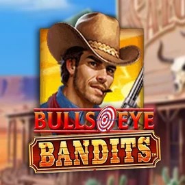 Bulls Eye Bandits slot visual from Origins available on crownplays.eu