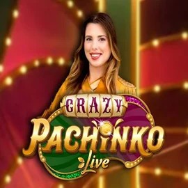 Crazy Pachinko slot visual from Evolution available on crownplays.eu