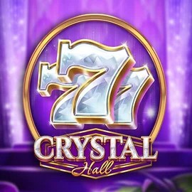 Slots logo of Crystal Hall from Play'n GO at CrownPlay Casino