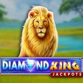 Enjoy Diamond King Jackpots by SpinPlay Games – logo hosted on crownplays.eu