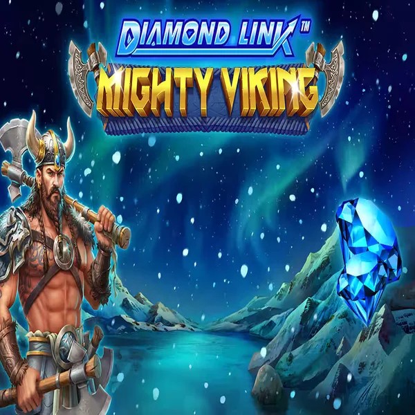 Diamond Link Mighty Viking by Greentube, showcased at crownplays.eu – game logo