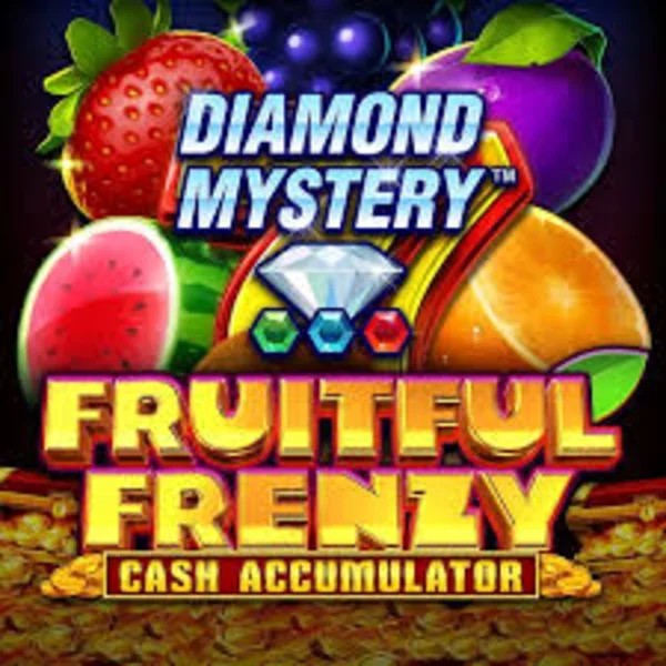 Diamond Mystery Fruitful Frenzy Cash Accumulator online game logo by Greentube on crownplays.eu