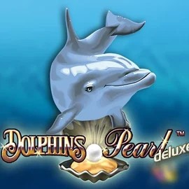 Dolphins Pearl Deluxe casino game by Novomatic – featured logo at CrownPlay Casino