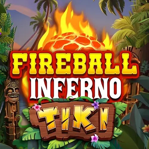 Enjoy Fireball Inferno Tiki by NetEnt – logo hosted on crownplays.eu