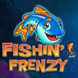 Fishin Frenzy game by Blueprint Gaming – logo hosted on CrownPlay Casino