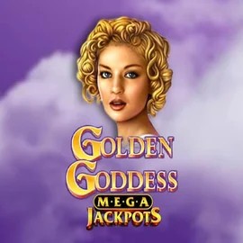 Golden Goddess Megajackpots online game logo by IGT on crownplays.eu