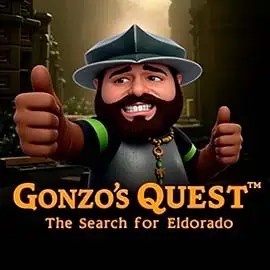 Gonzo's Quest slot icon by NetEnt, available at CrownPlay Casino