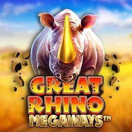 Great Rhino Megaways game by Pragmatic Play – logo hosted on CrownPlay Casino