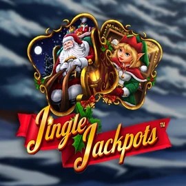 Jingle Jackpots casino game by Dragon Gaming – featured logo at CrownPlay Casino