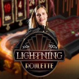 Lightning Roulette slot icon by Evolution, available at CrownPlay Casino