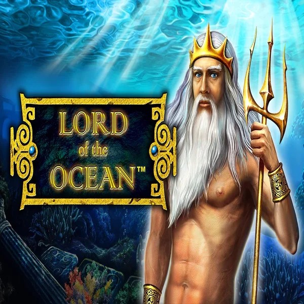 Official Slots logo: Lord of The Ocean by Greentube at CrownPlay Casino