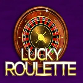 Lucky Roulette slot visual from Belatra Games available on crownplays.eu