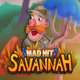 Mad Hit Savannah logo by RubyPlay CrownPlay Casino