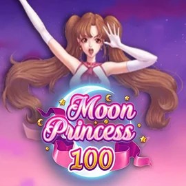 Official Slots logo: Moon Princess 100 by Play'n GO at CrownPlay Casino