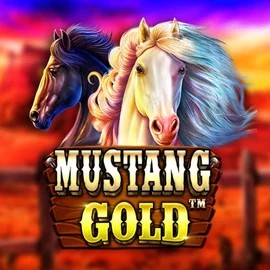 Mustang Gold casino game by Pragmatic Play – featured logo at CrownPlay Casino