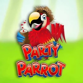 Official Slots logo: Party Parrot by Rival at CrownPlay Casino