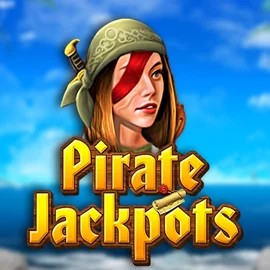 Jackpots logo of Pirate Jackpots from Belatra Games at CrownPlay Casino