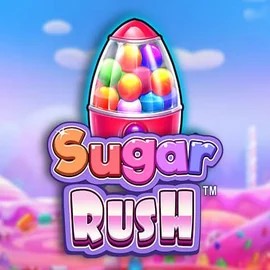 Sugar Rush logo by Pragmatic Play CrownPlay Casino