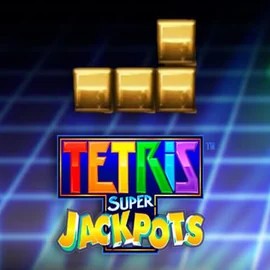 Tetris Super Jackpots game by WMS – logo hosted on CrownPlay Casino