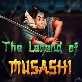 The Legend of Musashi by Peter & Sons, showcased at crownplays.eu – game logo