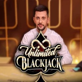 Unlimited Blackjack slot icon by Ezugi, available at CrownPlay Casino
