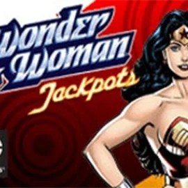 Wonder Woman Jackpots logo by Amaya at CrownPlay Casino